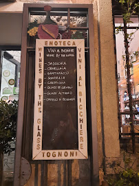 Restaurant italien Enoteca Tognoni à Castagneto Carducci - menu / carte