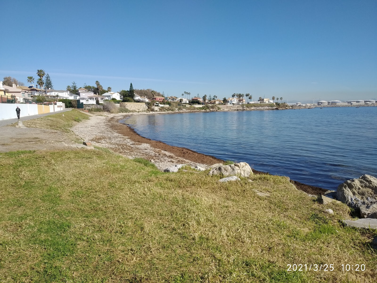 Foto af Playa de el Chinarral med lys sand overflade