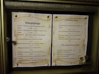 Menu du Zur Linde à Kaiserpfalz