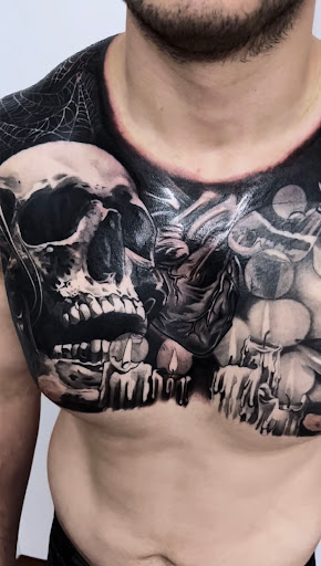 Explore cover tattoo ideas, creative tattoo ideas in Hilo, available at Nerdy Neely Studio