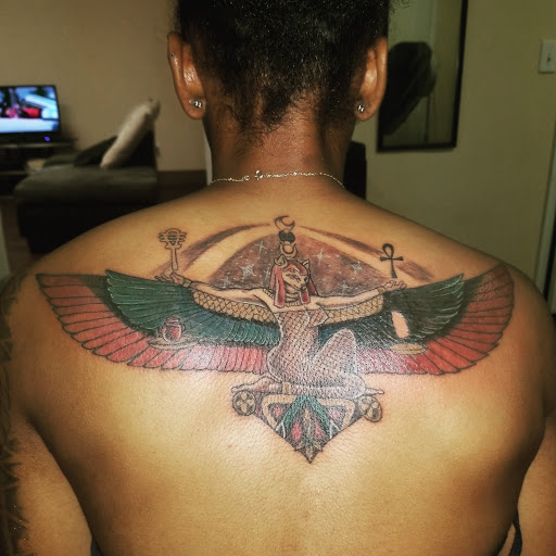 Explore tattoo ideas for collarbone, creative tattoo ideas in Sumter, available at LegendaryArt,LLC ,Tattoo Shop