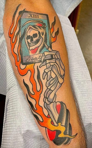 Explore half sleeve forearm tattoo ideas, creative tattoo ideas in Mesa, available at Ranger Tattoo & Piercing