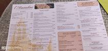 Restaurant français L'Amandine à Colmar (la carte)