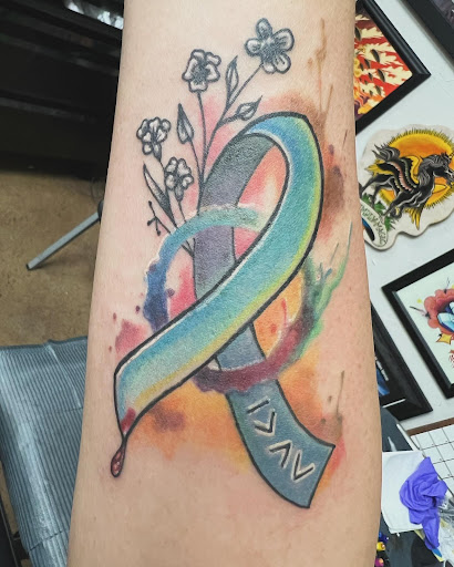 Explore foot ankle tattoo ideas, creative tattoo ideas in Oklahoma City, available at Oklahoma Tattoo Collective