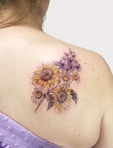 Explore male shoulder tattoo ideas, creative tattoo ideas in Sunnyvale, available at Greego tattoo