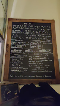 Menu du Hopster à Rome