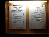 Trattoria alla Baracca à Vicenza menu