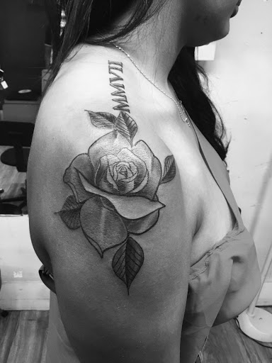 Explore small tattoo placement ideas female, creative tattoo ideas in Atlanta, available at Iron Palm Tattoos & Body Piercing Atlanta
