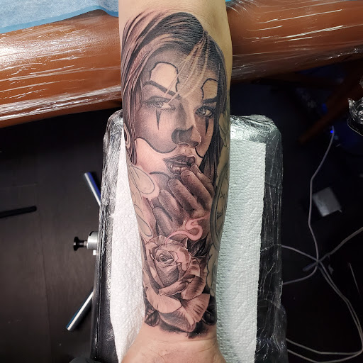 Explore monster tattoo ideas, creative tattoo ideas in Philadelphia, available at Ometeotl Tattoo