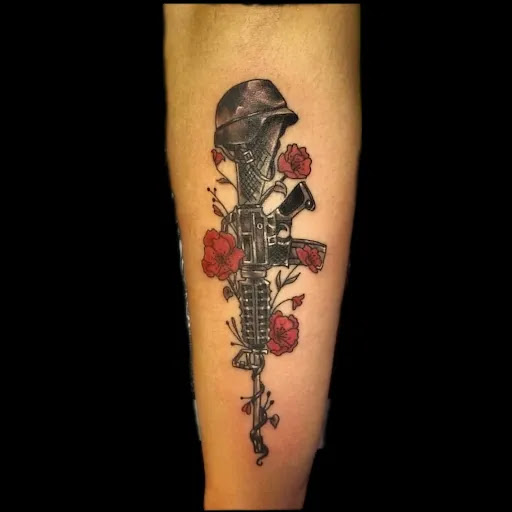 Explore tree tattoo ideas for guys, creative tattoo ideas in Boise, available at Kiera Stone Tattoo Artist