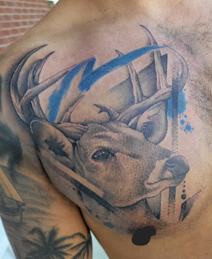 Explore kung fu panda tattoo ideas, creative tattoo ideas in Valdosta, available at Acid Ink Tattoos