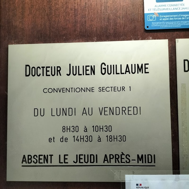 Dr Julien GUILLAUME
