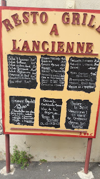Restaurant de grillades A l'Ancienne à Balaruc-les-Bains (la carte)
