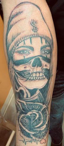 Explore mom tribute tattoo ideas, creative tattoo ideas in Brunswick, available at Blue Fin Tattoos