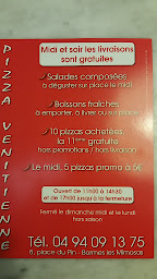 Photo n°9 de Pizza Vénitienne à Bormes-les-Mimosas ()