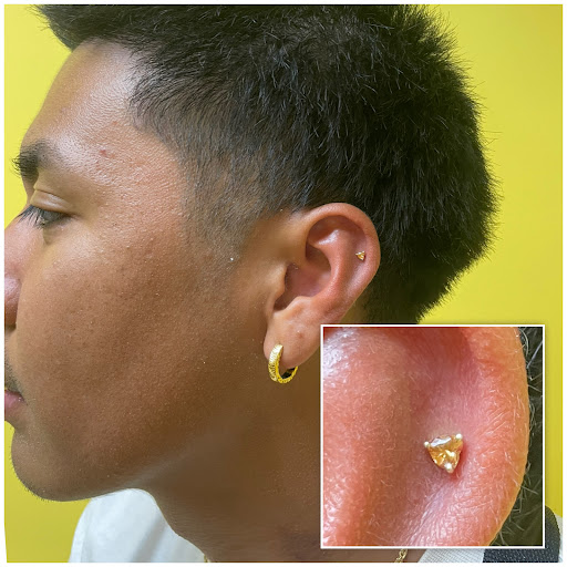 Explore inner thigh tattoo ideas, creative tattoo ideas in Stockton, available at Its just a poke