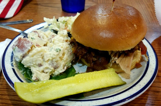 Barbecue Restaurant «Red Hot & Blue-Fairfax, VA», reviews and photos, 4150 Chain Bridge Rd, Fairfax, VA 22030, USA