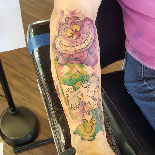 Explore bee tattoo ideas for women, creative tattoo ideas in Fresno, available at Happy Client Tattoo