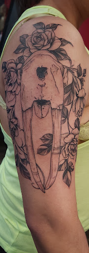 Explore broncos tattoo ideas, creative tattoo ideas in Anchorage, available at SDITATTOO, LLC