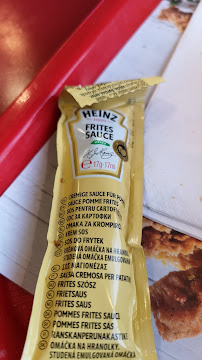 Restaurant de volaille Kentucky Fried Chicken à Hamburg (le menu)