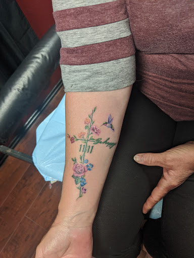 Explore witch tattoos ideas, creative tattoo ideas in Hesperia, available at Black Anchor Collective