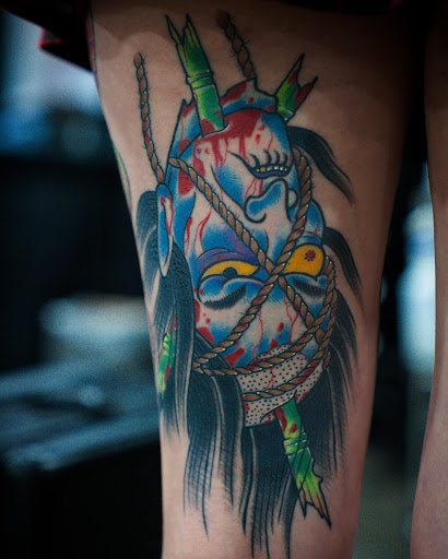 Explore queen of hearts tattoo ideas, creative tattoo ideas in Glendale, available at Tattoo 151