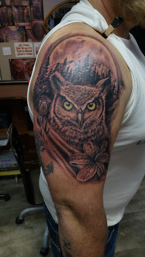 Explore taurus tattoo ideas for men, creative tattoo ideas in Linn Creek, available at Hillard Skillard Tattoos, LLC.