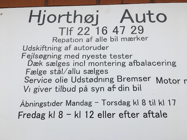 Hjorthøj Auto - Kalundborg