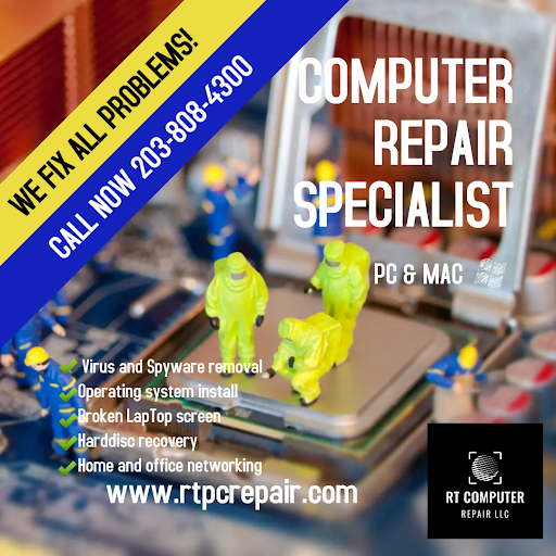 Computer Repair Service «RT Computer Repair», reviews and photos, 2538 E Main St, Waterbury, CT 06705, USA