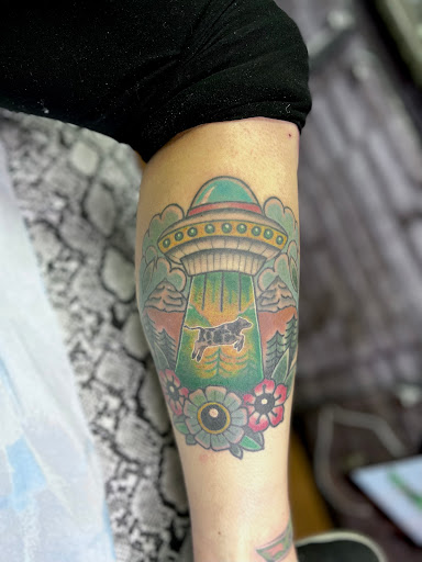 Explore fight club tattoo ideas, creative tattoo ideas in Stanton, available at Eclectic Art & Tattoo