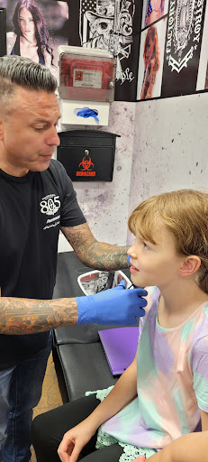 Explore mens neck tattoos ideas, creative tattoo ideas in Albuquerque, available at Factory Edge