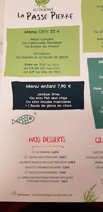Restaurant de spécialités à base de poisson-pêcheur La Passe Pierre à Arras - menu / carte