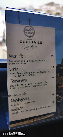 Restaurant Grand Bar des Goudes à Marseille - menu / carte
