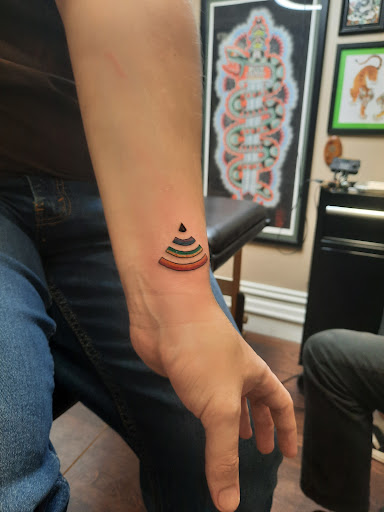 Explore female warrior tattoo ideas, creative tattoo ideas in Sacramento, available at The American Tradition Tattoo