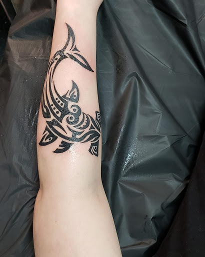 Explore gym tattoo ideas, creative tattoo ideas in Murfreesboro, available at Grace & Glory Tattoo