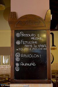 Mattarello à Rome menu