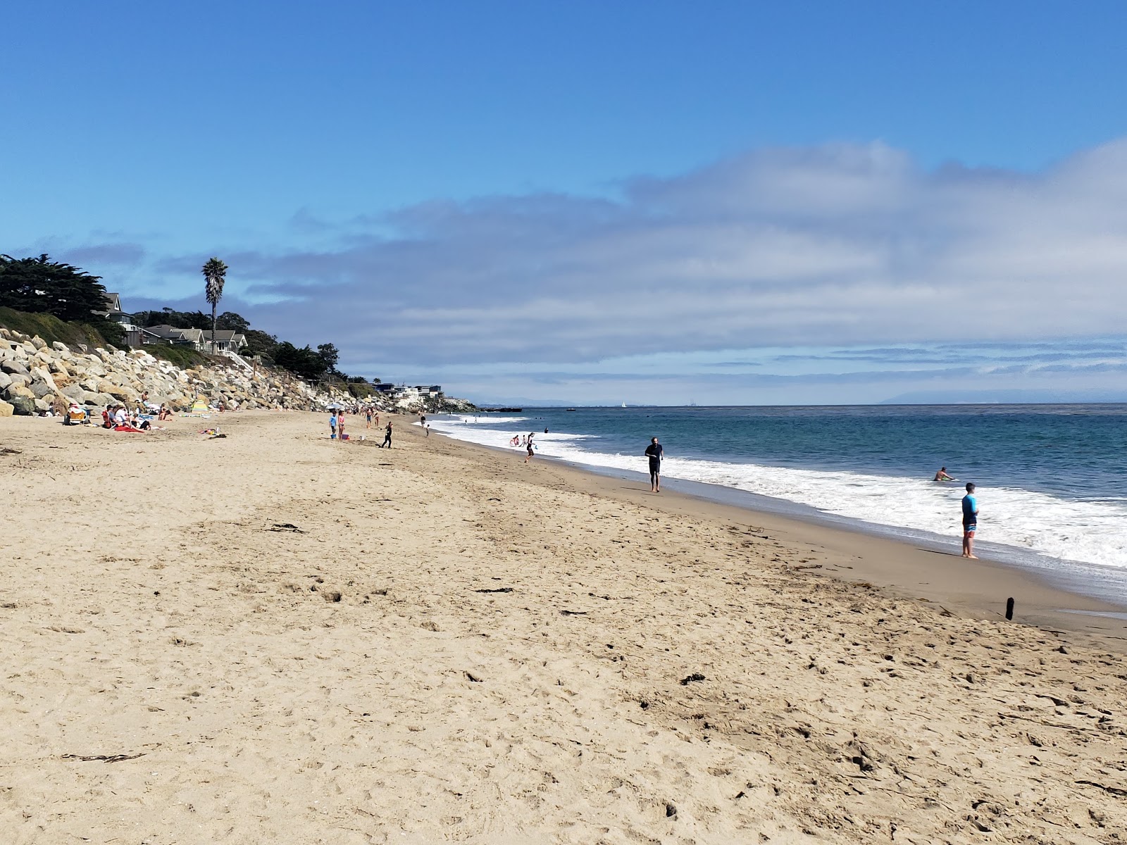 Photo of Corcoran Beach with bright sand surface