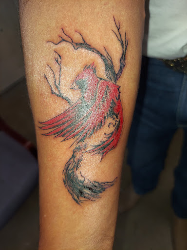 Explore milky way tattoo ideas, creative tattoo ideas in Odessa, available at Little Dragon Tattoos Studio