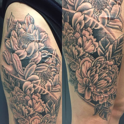 Explore initial finger tattoo ideas, creative tattoo ideas in Palmyra, available at Muse Tattoo & Body Piercing