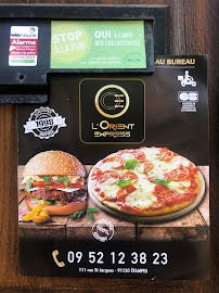 Restaurant halal L'Orient Express restaurant pizzeria à Étampes (le menu)