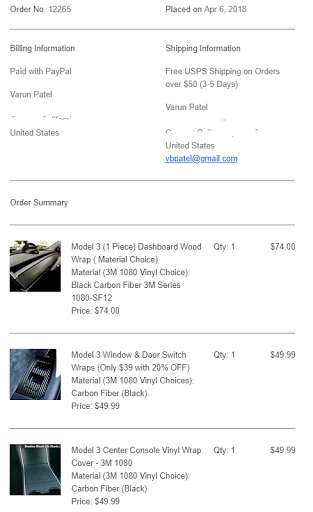 RPM TESLA Aftermarket Accessories image
