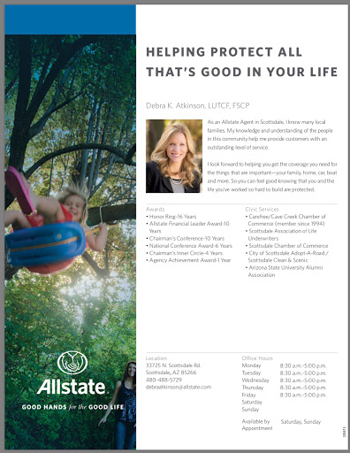 Insurance Agency «Allstate Insurance Agent: Debra K. Atkinson», reviews and photos