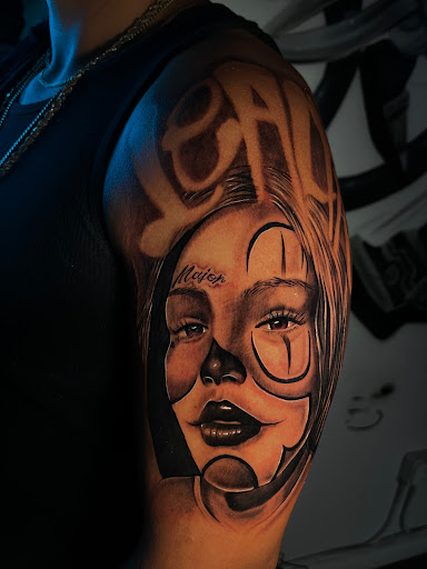 Explore anime forearm tattoo ideas, creative tattoo ideas in Downey, available at Superior Ink Tattoo and Piercings