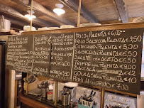 Menu / carte de Trattoria ai Frati à Udine