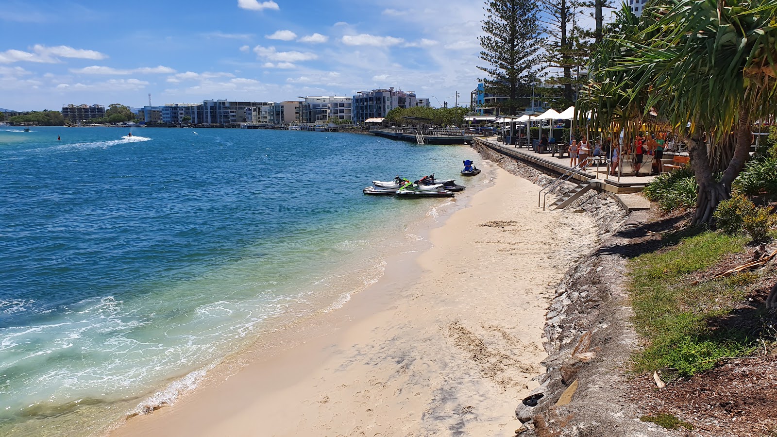 Photo de Bulcock Beach avec rivage droit, long