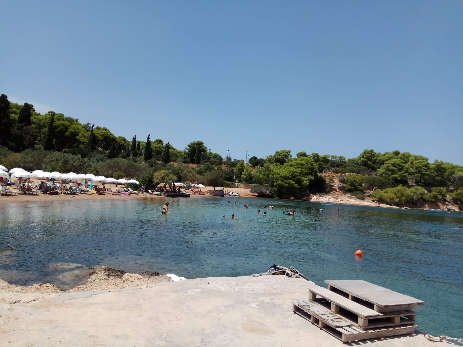 Foto di Paralia Zogerias area del resort sulla spiaggia