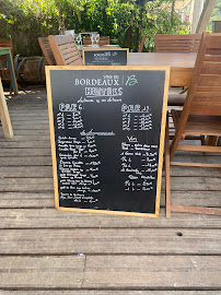 Menu du La baraque à huitres à Lège-Cap-Ferret