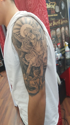 Explore achilles tattoo ideas, creative tattoo ideas in Chicago, available at Chicago Ink Tattoo & Body Piercing