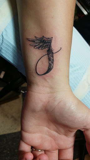 Explore side of wrist tattoo ideas, creative tattoo ideas in Dayton, available at Truth and Triumph Tattoo