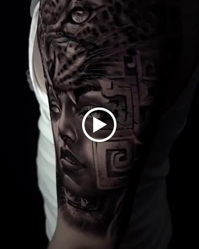 Explore simple skull tattoo ideas, creative tattoo ideas in Hollywood, available at Sacred Eye Tattoos